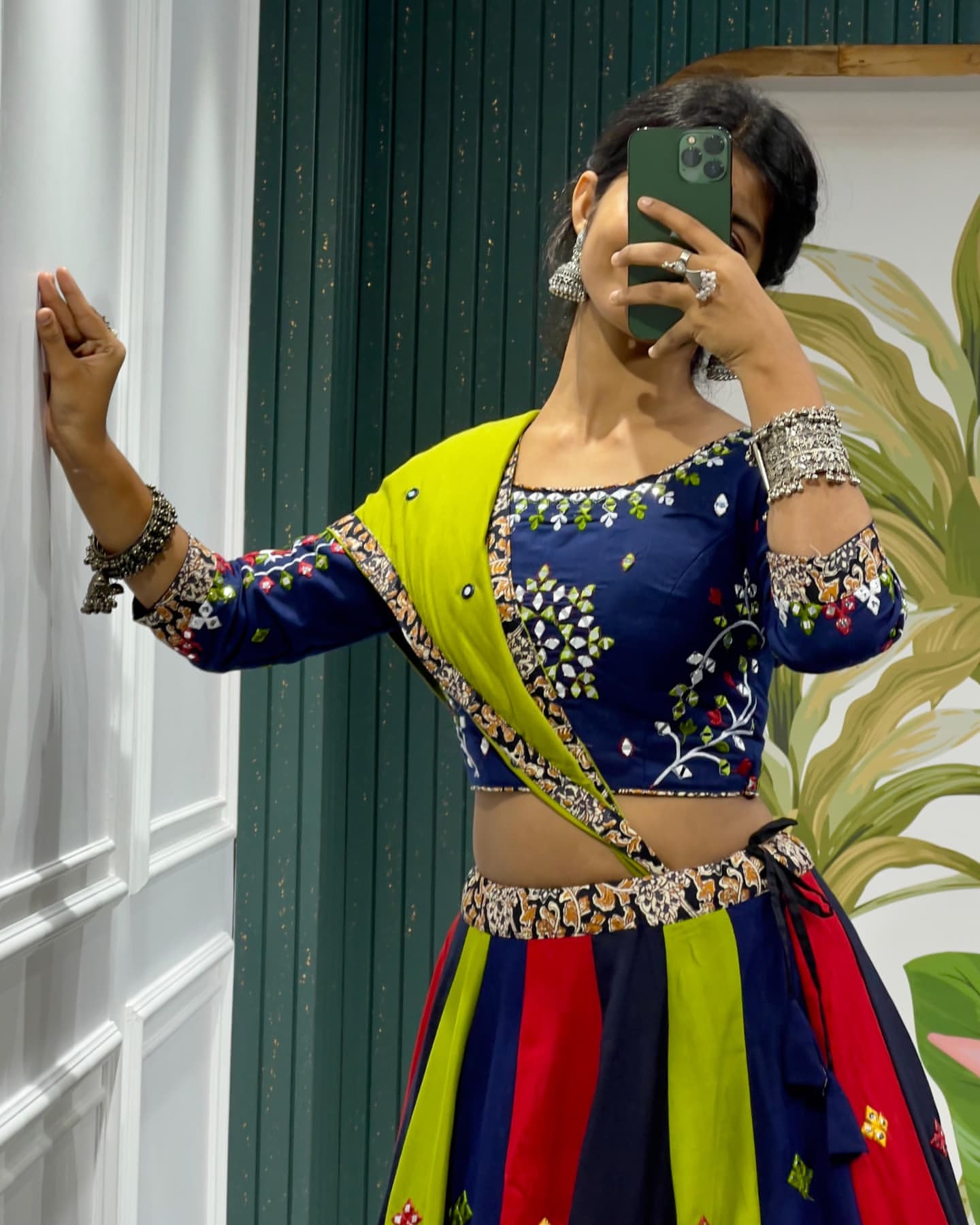 Multicolor Traditional Gujarati Chaniya Choli